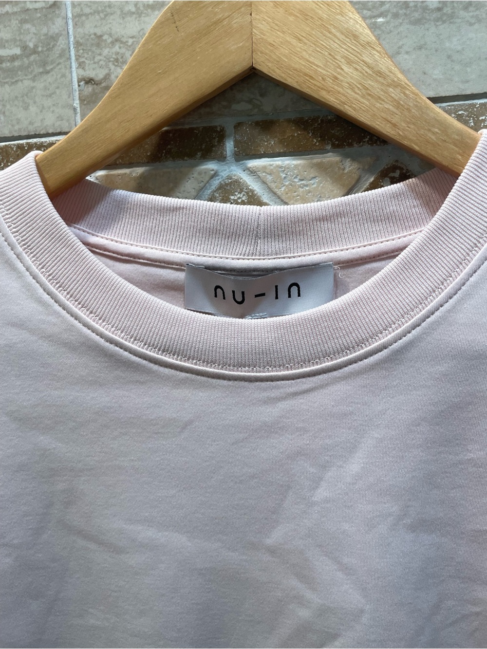 nu-in Classic Black Crewneck Short Sleeve Tee - Women's